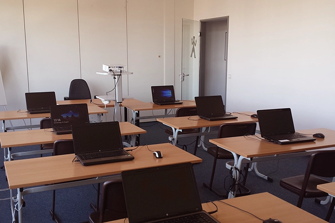 PC Schulungsraum im Seminarzentrum Dresden