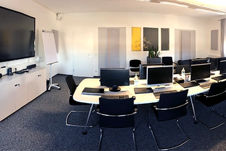 PC Schulungsraum für online- und Präsenzschulungen in Regensburg